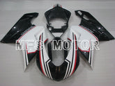 Ducati 848 / 1098 / 1198 2007-2011 Injection ABS Fairing - Factory Style - Black White - MFS4182